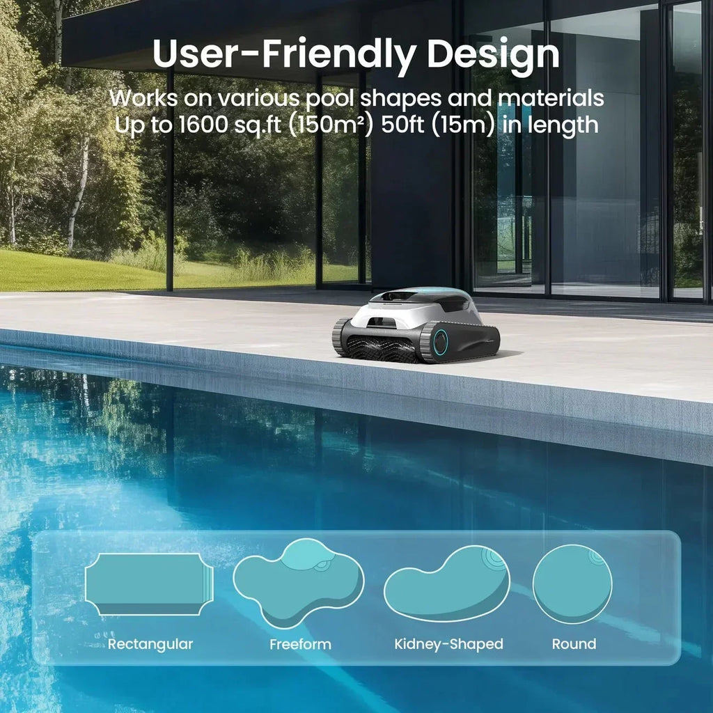 Aiper Scuba P1 Cordless Robotic Pool Cleaner E1P-US, 3960 GPH (Scuba N1 Plus)